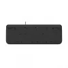 Teclado com fio de tamanho completo Incase Designed by Microsoft Wired 600 — USB, QWERTY, inglês do Reino Unido, preto