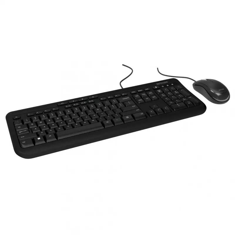 Incase Designed by Microsoft Wired Desktop 600 teclado rato incluído universal USB QWERTY francês preto