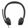Incase Designed by Microsoft Modern USB-C Headset com fio com arco de cabeça para escritório/call center USB Type-C preto