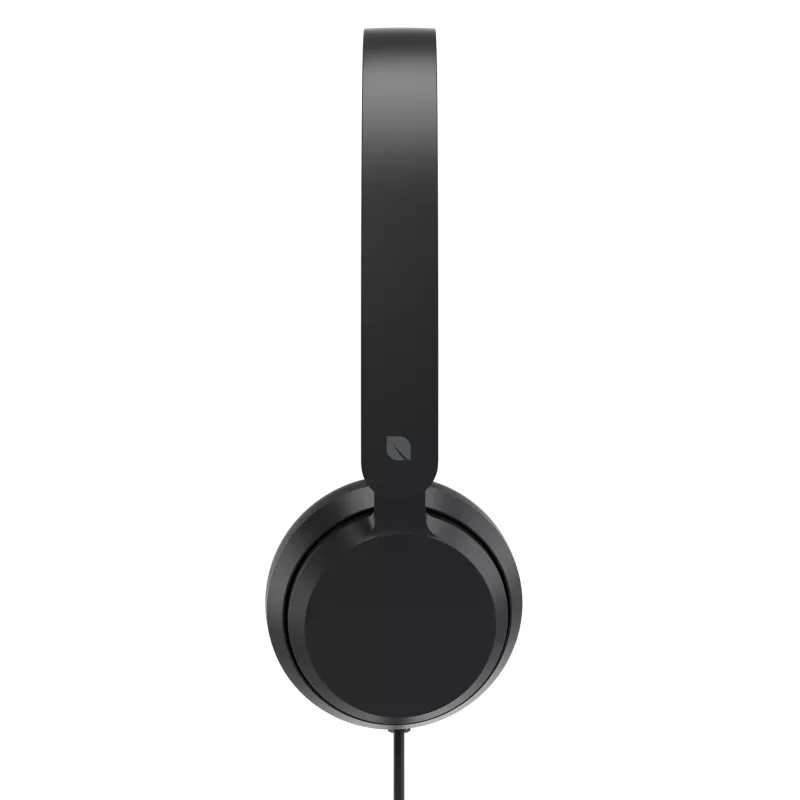 Incase Designed by Microsoft Modern USB-C Headset com fio com arco de cabeça para escritório/call center USB Type-C preto