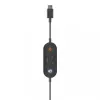 Incase Designed by Microsoft Modern USB-C Headset com fio com arco de cabeça para escritório/call center USB Type-C preto