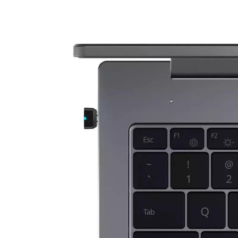 Recetor USB SHOKZ Loop120 adaptador USB-C plástico aço inoxidável preto