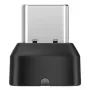 Recetor USB SHOKZ Loop120 adaptador USB-C plástico aço inoxidável preto