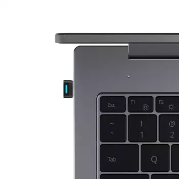 Recetor USB SHOKZ Loop120 adaptador plástico aço inoxidável preto