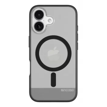 Incase INPH190401-BLK capa para telemóvel 15,5 cm (6,1 polegadas) capa preto, transparente