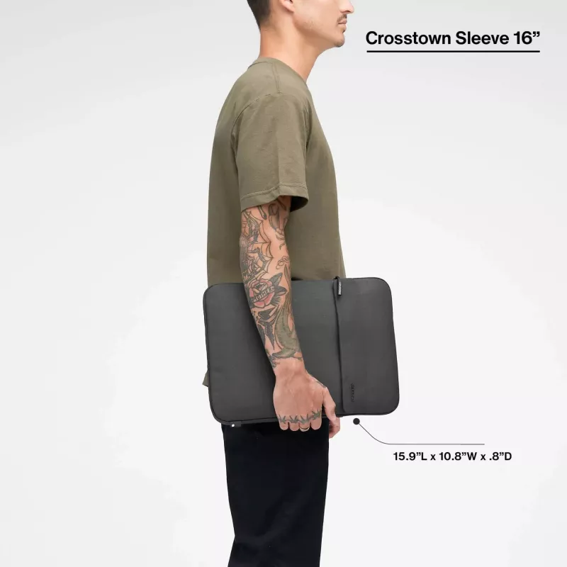Incase Crosstown Sleeve com Woolenex para portátil de 16 polegadas