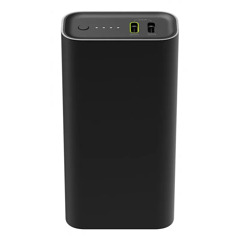 Powerbank mophie Powerstation 10000 mAh preto 2 USB Type-C