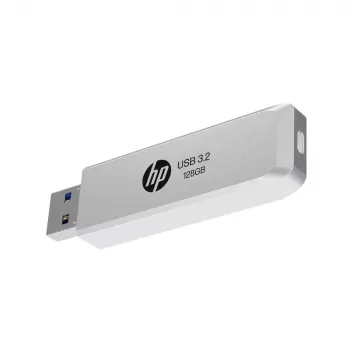 Pen USB HP HPFD819W-A-128 — 128 GB, USB Type-A 3.2 Gen 2, prateado, formato slide