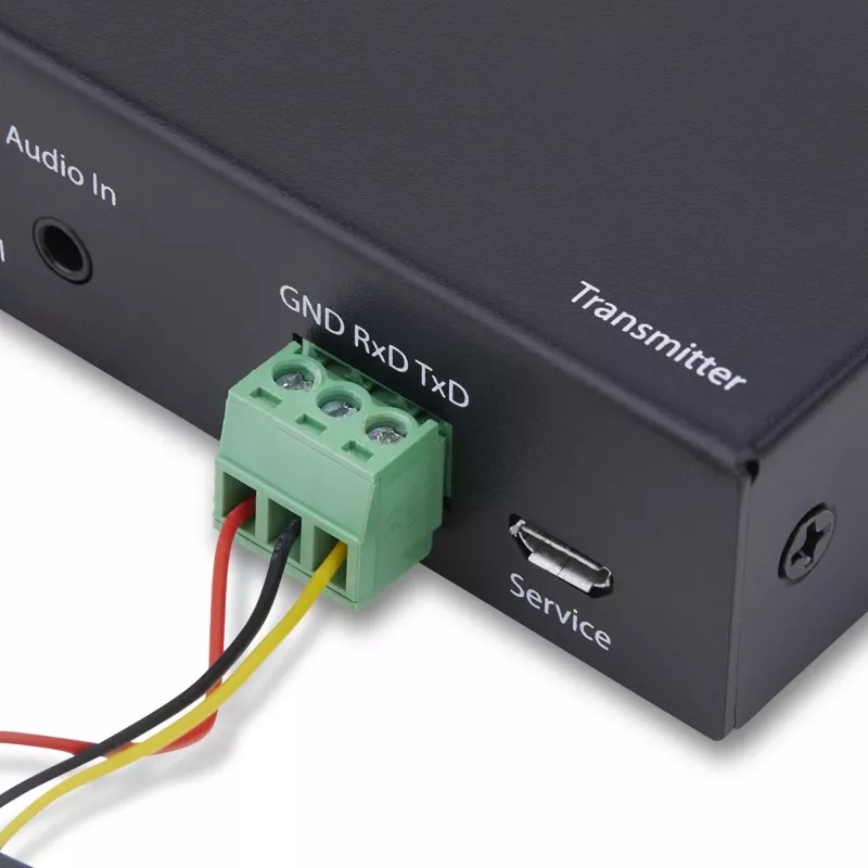 Extensor HDMI KVM StarTech.com sobre rede IP, 4K 60Hz, sem drivers, HDMI e USB sobre Ethernet/CAT6, AVoIP, kit transmissor e recetor, inclui conjuntos de montagem