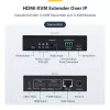 Extensor HDMI KVM StarTech.com sobre rede IP, 4K 60Hz, sem drivers, HDMI e USB sobre Ethernet/CAT6, AVoIP, kit transmissor e recetor, inclui conjuntos de montagem