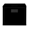 Armário de parede ROLINE 19 polegadas Pro 9HE, 600x600 LxP, preto, fechadura com chave, IP20