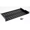 Prateleira para rack ROLINE 19 polegadas 1U 250 mm de profundidade 15 kg preto