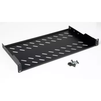 Prateleira para rack ROLINE 19 polegadas 1U 250 mm de profundidade 15 kg preto