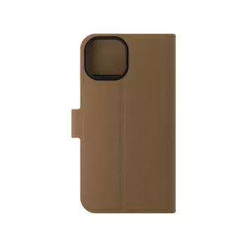 Capa tipo folio ZAGG para iPhone 17e/16e/15/14/13 castanho, folio, Apple, iPhone 17e/16e/15/14/13, 15,5 cm (6,1 polegadas), castanho