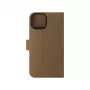 ZAGG 702314850 Folio capa com tampa para Apple iPhone 16e/15/14/13, pele sintética, castanha