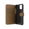 ZAGG 702314850 Folio capa com tampa para Apple iPhone 16e/15/14/13, pele sintética, castanha