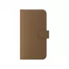 ZAGG 702314850 Folio capa com tampa para Apple iPhone 16e/15/14/13, pele sintética, castanha