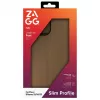 ZAGG 702314850 Folio capa com tampa para Apple iPhone 16e/15/14/13, pele sintética, castanha