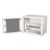 Suporte para calha DIN ROLINE 19 polegadas 4U, aço, cinzento (modelo 26.21.0112)