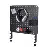Conjunto organizador de secretária Trust GXT 724 Vesto preto 600x20x470 mm