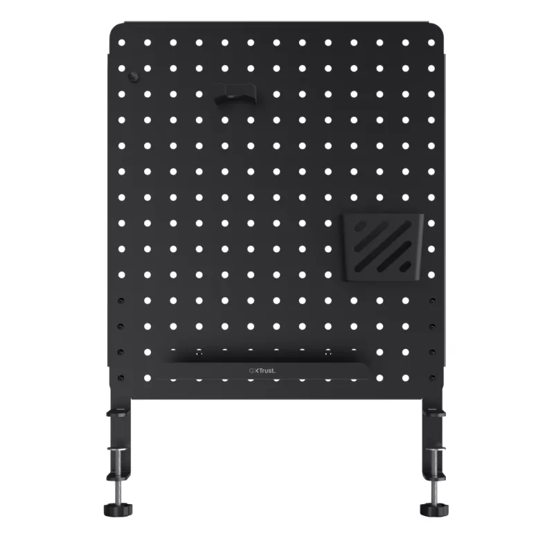 Conjunto organizador de secretária Trust GXT 724 Vesto preto 600x20x470 mm