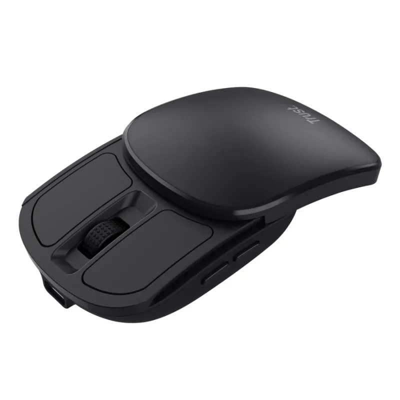 Rato TRUST Travel ambidestro RF Wireless 2400 DPI, 6 botões, preto