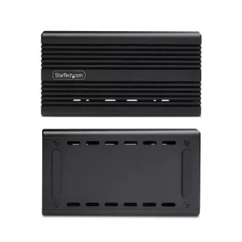 Caixa StarTech.com USB4 M.2 NVMe, 40 Gbit/s, caixa externa USB-C/Thunderbolt para SSD NVMe, caixa com dissipador de alumínio, B+M/M-Key