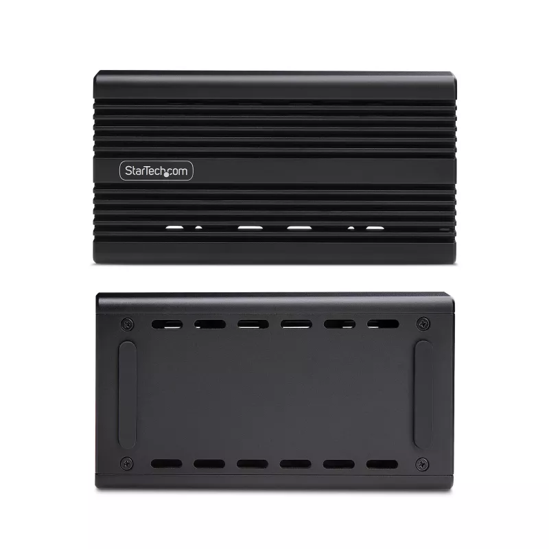 Caixa StarTech.com USB4 M.2 NVMe, 40 Gbit/s, caixa externa USB-C/Thunderbolt para SSD NVMe, caixa com dissipador de alumínio, B+M/M-Key