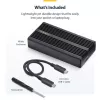 Caixa StarTech.com USB4 M.2 NVMe, 40 Gbit/s, caixa externa USB-C/Thunderbolt para SSD NVMe, caixa com dissipador de alumínio, B+M/M-Key