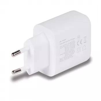Carregador móvel Lindy 73424 universal branco carregamento rápido AC interior