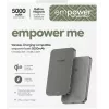 Powerbank PanzerGlass empower by empower Bank 5000mAh titânio