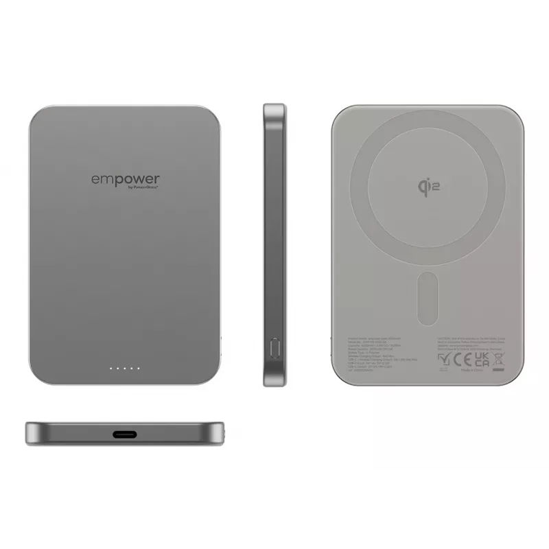 Powerbank PanzerGlass empower by empower Bank 5000mAh titânio