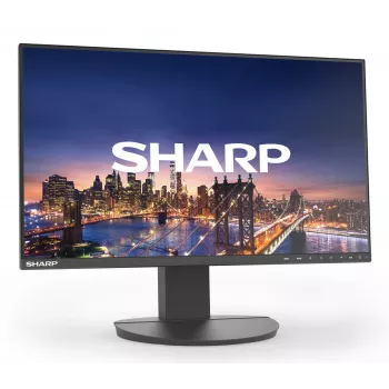 Monitor de computador Sharp MultiSync EA272F 68,6 cm (27 polegadas) 1920 x 1080 píxeis Full HD LCD preto