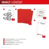 Displex Full Cover vidro protetor para lentes da câmara iPhone 17 Pro Max, 10H, proteção total da câmara, montagem rápida, pack de 2