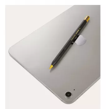 Caneta stylus Tucano MA-STYBK-BK preto dourado tablet Apple