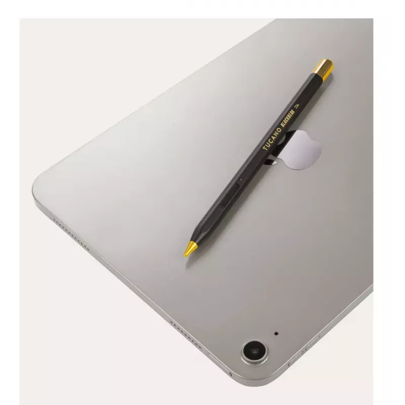 Caneta stylus Tucano MA-STYBK-BK preto dourado tablet Apple
