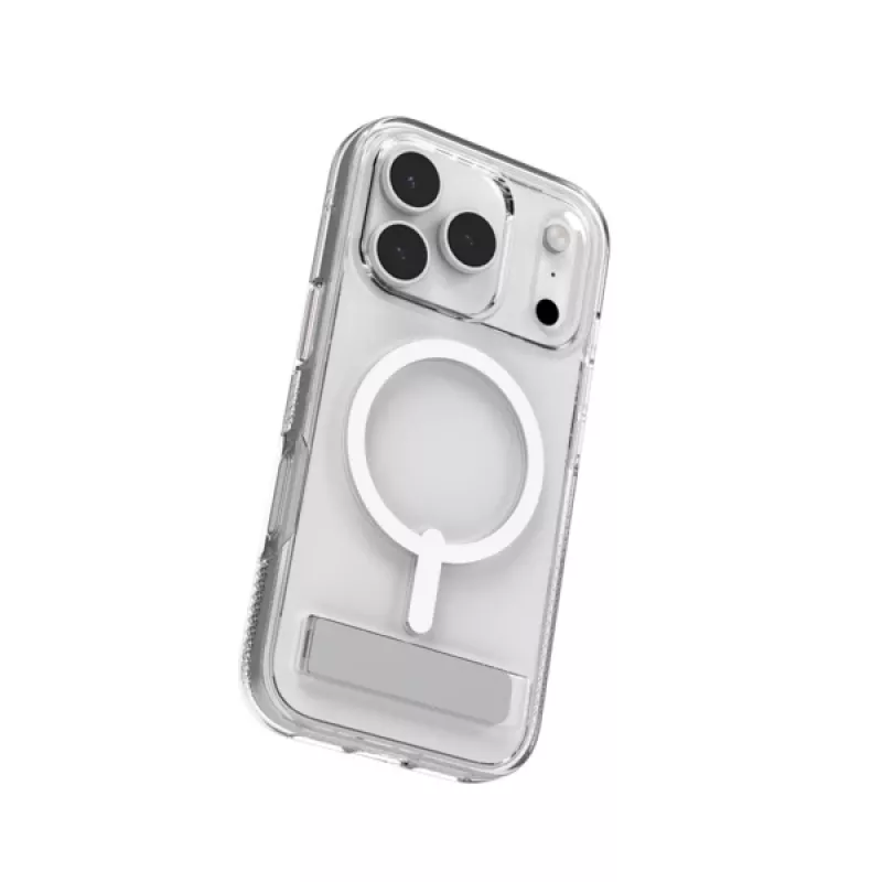 ZAGG Crystal Palace Snap Kickstand (Button Cover) capa para Apple iPhone 17 Pro Max