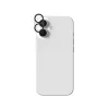 ZAGG InvisibleShield Glass Elite protetor de lente da câmara para Apple iPhone 16/16 Plus, preto