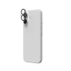 ZAGG InvisibleShield Glass Elite protetor de lente da câmara para Apple iPhone 16/16 Plus, preto