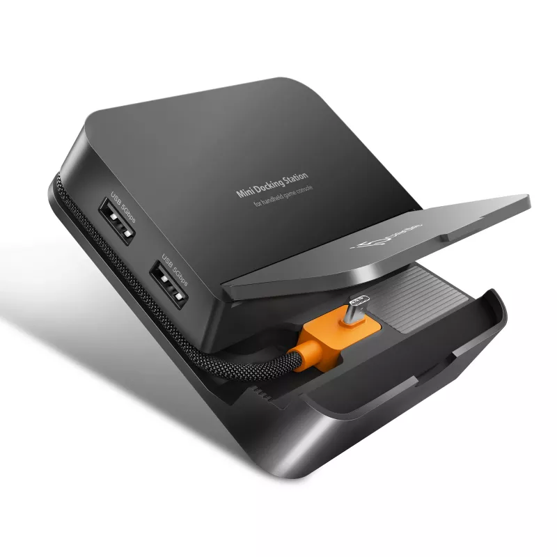 j5create JCD624-N Omni Side Dock base de ligação para Nintendo Switch 2 e Steam Deck