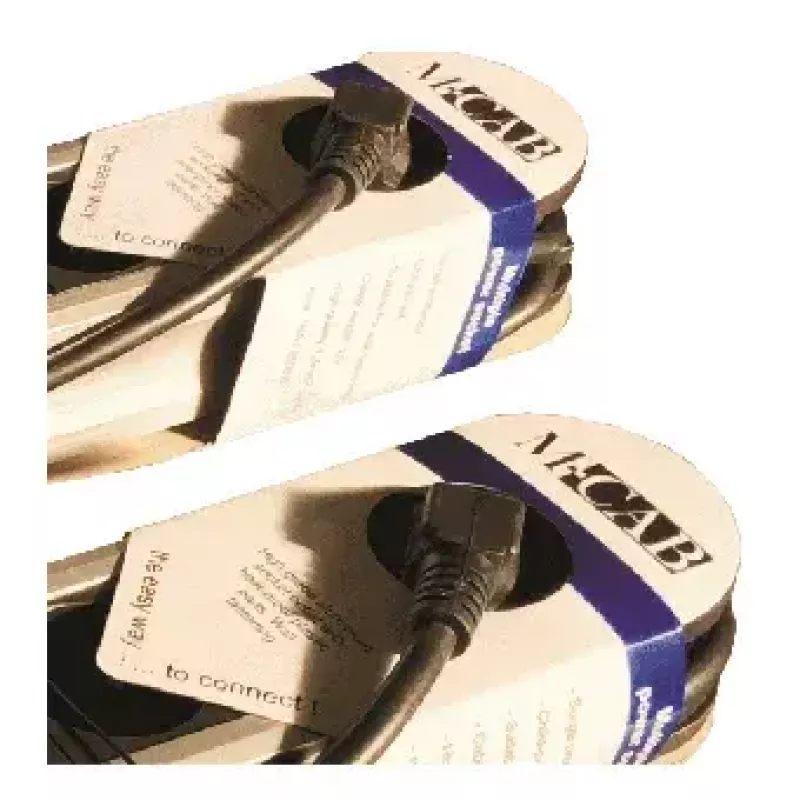 Extensão de alimentação M-Cab POW0001 2m 6 tomadas AC interior preto prateado