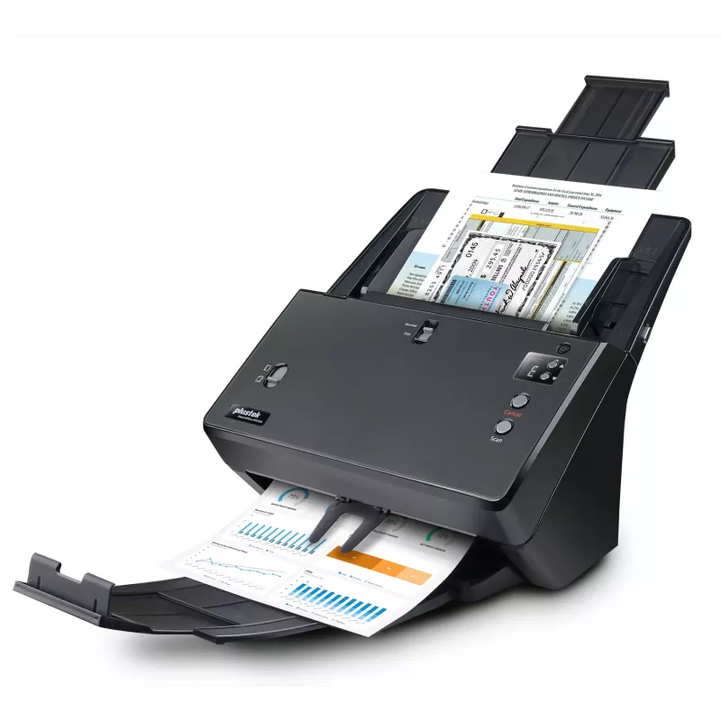 Plustek SmartOffice PT2160 ADF-Scanner 600 x 600 DPI A3 preto
