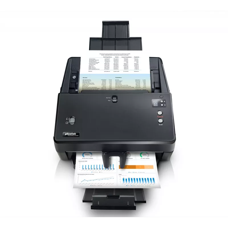 Plustek SmartOffice PT2160 ADF-Scanner 600 x 600 DPI A3 preto
