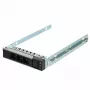 Origin Storage Caddy para Dell PowerEdge R740 2,5 polegadas S19, caixa HDD, 2,5 polegadas, prateado