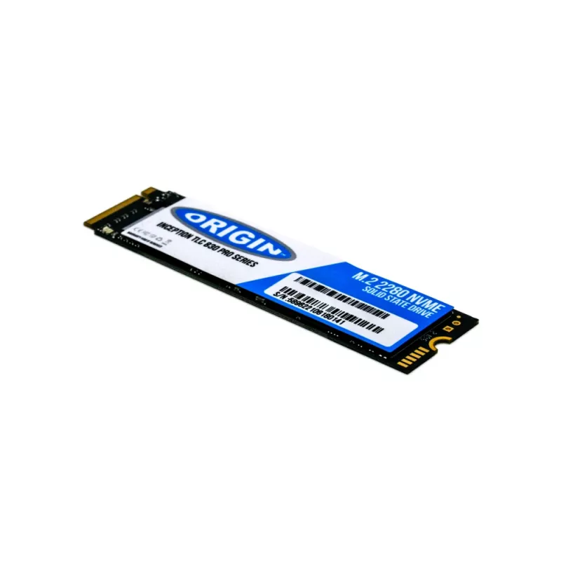 Origin Storage Inception TLC830 Pro Series OTLC1TB3DNVMEM.2/80 SSD de 1TB, M.2 80mm NVMe, 3D TLC, 2750 MB/s