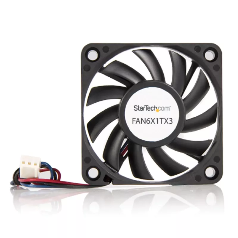 Ventoinha para caixa de PC StarTech.com 60x10 mm com rolamento de substituição e conector TX3