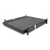 Prateleira deslizante StarTech.com 2U para rack de servidor - profundidade de montagem ajustável de 20 a 30 polegadas - ventilada - 50 lb - prateleira universal 19