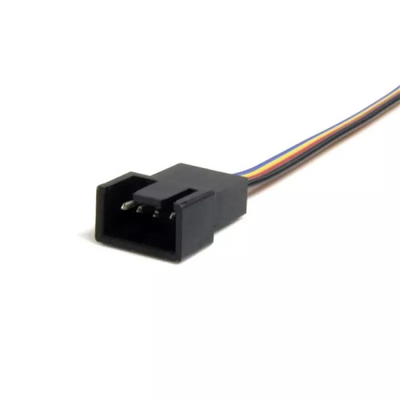 Extensão de cabo de alimentação de ventoinha StarTech.com 12 polegadas 4 pinos - M/F, Molex (4 pinos), Molex (4 pinos), 0,305 m, ficha, conector fêmea, reto