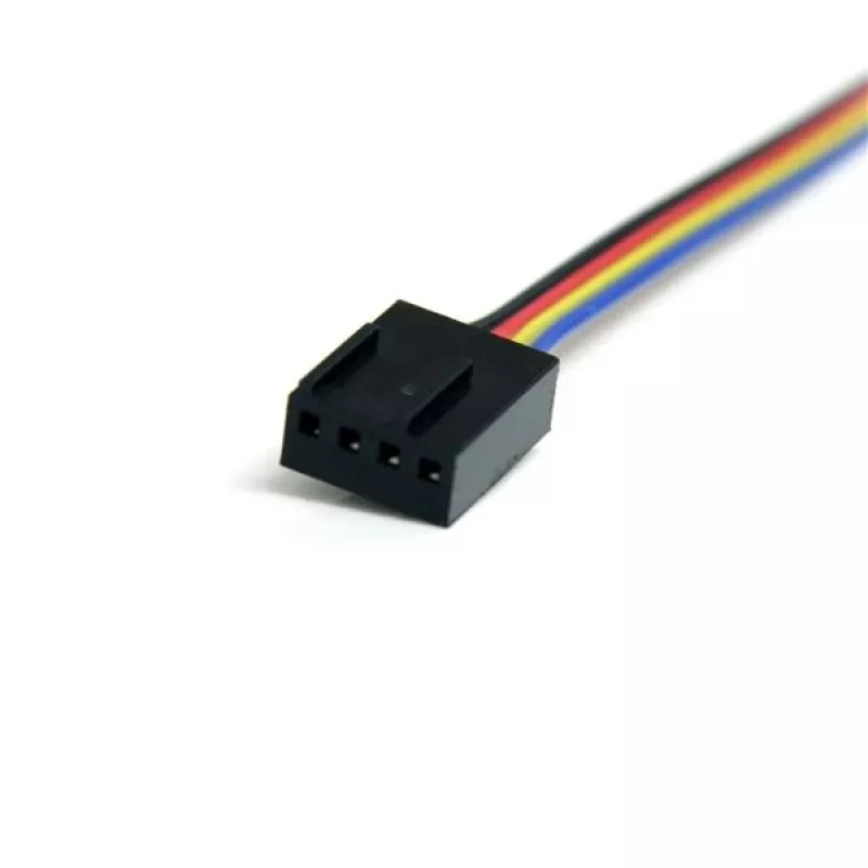 Extensão de cabo de alimentação de ventoinha StarTech.com 12 polegadas 4 pinos - M/F, Molex (4 pinos), Molex (4 pinos), 0,305 m, ficha, conector fêmea, reto