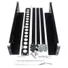Calhas fixas StarTech.com 2U de 19 polegadas universais para rack de servidor com profundidade ajustável